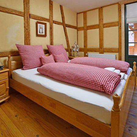 Naturhof-Papiermuehle 2 Bett-Zimmer Rosenrot Bollberg Dış mekan fotoğraf