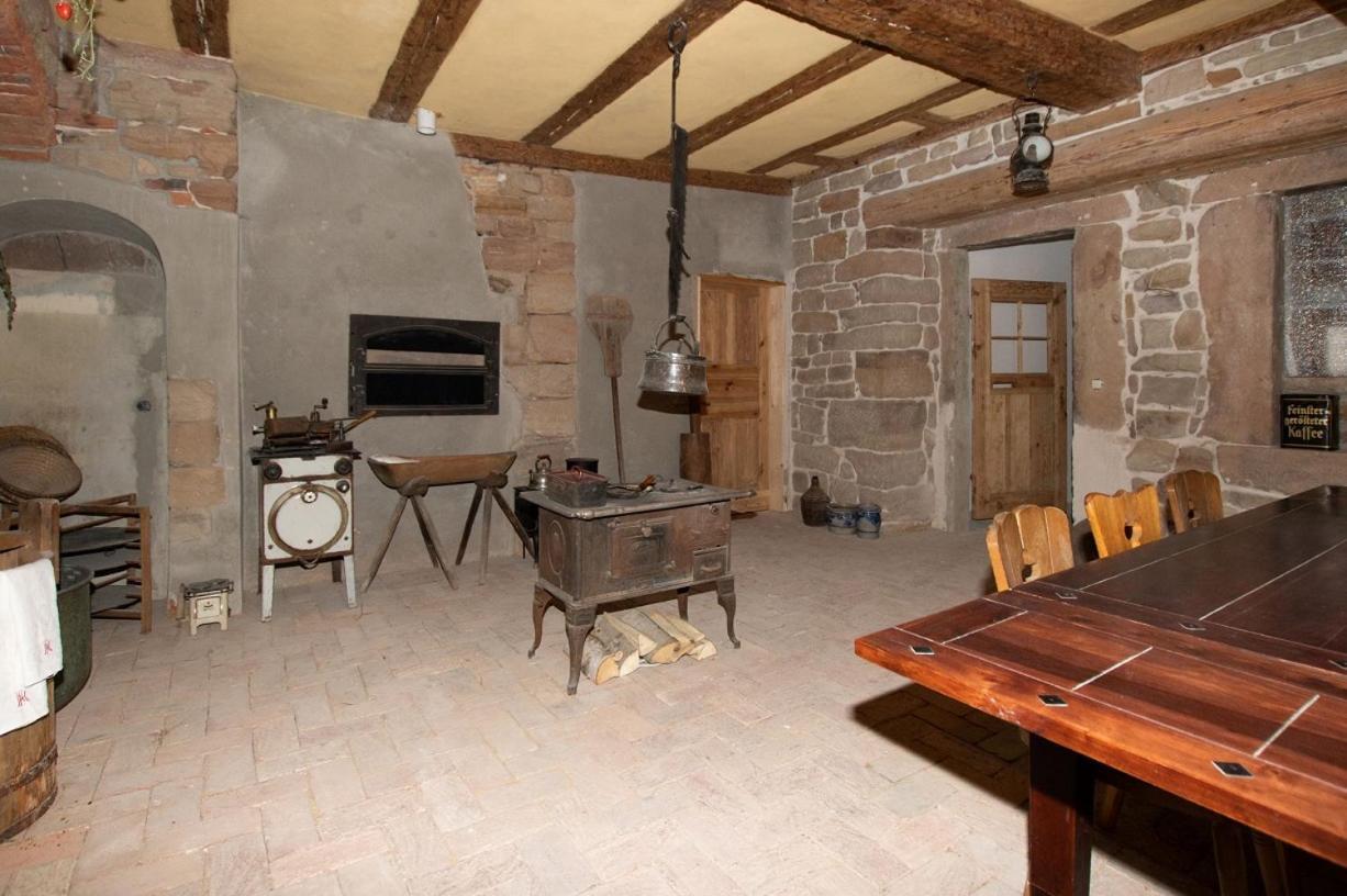 Naturhof-Papiermuehle 2 Bett-Zimmer Rosenrot Bollberg Dış mekan fotoğraf